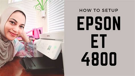 How To Set Up Epson ET 4800 Printer | How to Set up Inkjet Printer at Home | Small Business ...