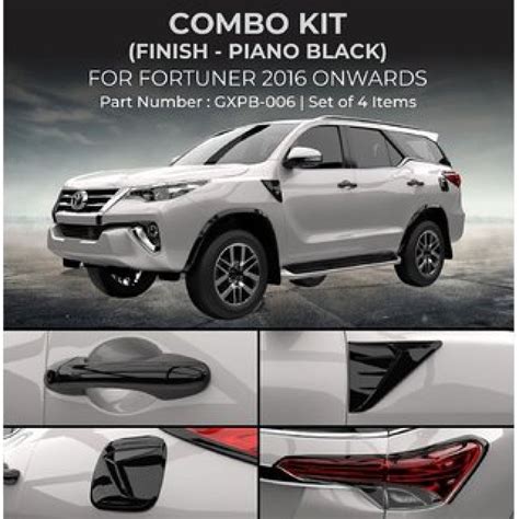 Toyota Fortuner Accessories : Buy Toyota Fortuner Combo Kit ...