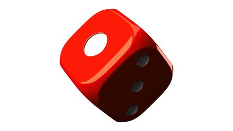 Red Dice On Black Background. Loop Able 3DCG Render Animation. Stock Footage Video 19273633 ...