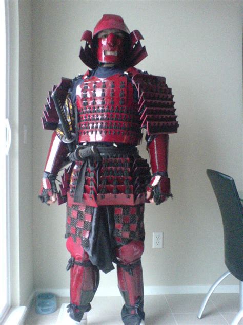 Red Samurai Armour 5 by Tulloran on DeviantArt