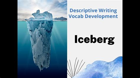 Iceberg - Descriptive Writing Lesson - Year 3-6 - YouTube