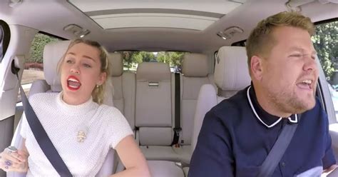 Miley Cyrus Carpool Karaoke Video | POPSUGAR Celebrity