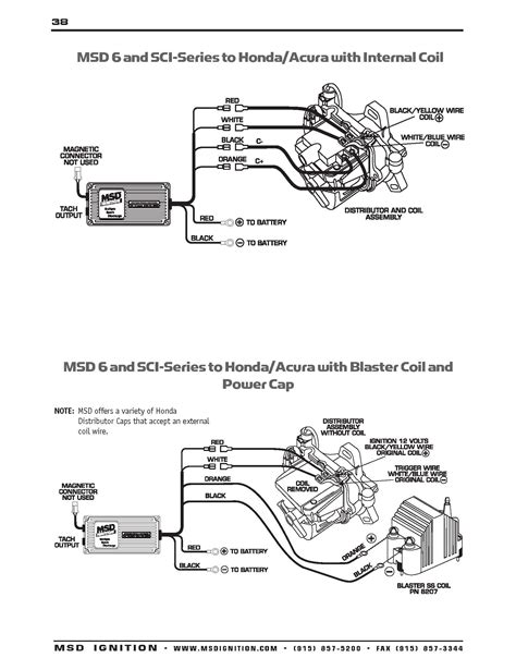 Msd 6al Wiring Diagram With Msd Distributor