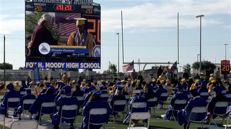 WATCH: Moody High School graduation ceremonies