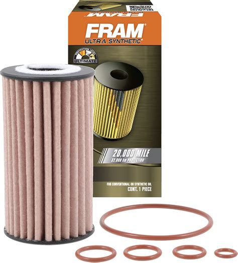 FRAM Ultra Synthetic Filter XG8481, 20K mile Change Interval Oil Filter - Walmart.com - Walmart.com