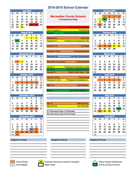 Marion County Calendar - CountyCalendars.net