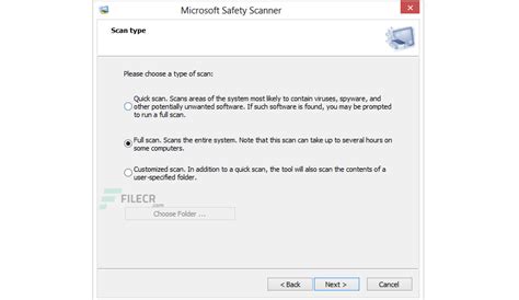 Microsoft Safety Scanner 1.419.225.0 Free Download - FileCR