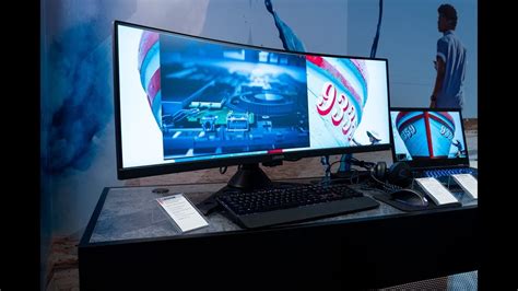 CES 2019: Lenovo's Gaming Monitors for 2019 - YouTube