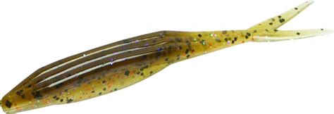 Zoom 056362-SP Super Fluke Jr 4 Inch Fishing Lure 10 Per Package Sungill