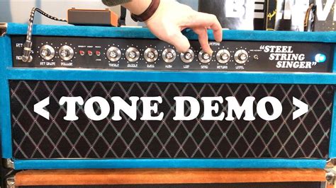 Tone Demo | Dumble Steel String Singer #004 Clone w/ 2x JBL D131 - YouTube