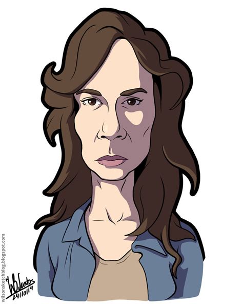 Walking Dead - Lori (Cartoon Caricature) by wilson-santos on DeviantArt