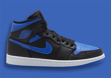 Air Jordan 1 Mid Royal Blue 554724-068 - Release Info SneakerNews.com