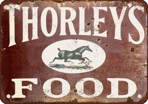 Vintage Home Decor Thorleys Food Retro Signs Vintage Metal Sign Wall ...