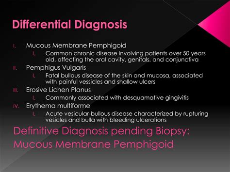 PPT - Benign Mucous Membrane Pemphigoid PowerPoint Presentation, free download - ID:1976272