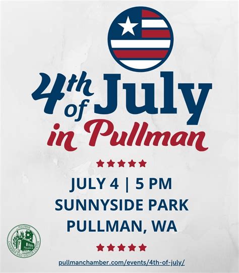 City of Pullman on Twitter: "It is almost time for Pullman's 4th of ...