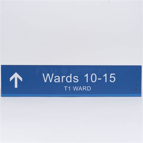 Hospital Signs Ward 10-15 T1 Ward | FILM MEDICAL