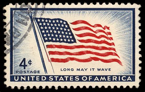 Usa Flag Postage Stamps Stock Photos, Pictures & Royalty-Free Images - iStock