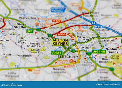 02-18-2021 Portsmouth, Hampshire, UK Milton Keynes and Surrounding ...