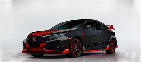 Honda Shows Off A Custom Civic Type R Designed By OneRepublic | Carscoops