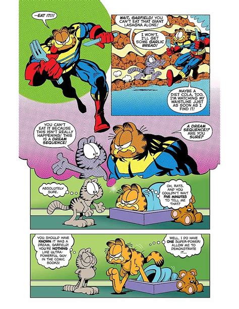 ‘Garfield’ Comic Book Features Lasagna Superheroics [Preview]