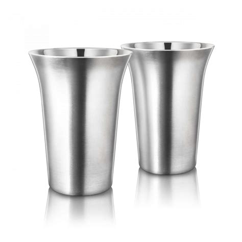 Final Touch | Stainless Steel Coffee Cups Double-Wall | 355ml