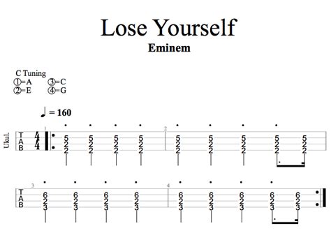 Lose Yourself Guitar Chords