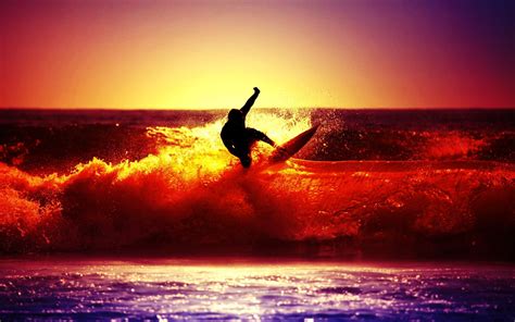 surfboard backgrounds | ... Myspace Backgrounds, Surfing With Sunset ...