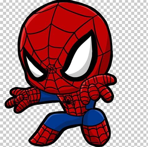 Spider-Man Wolverine Venom Chibi Marvel Comics PNG - art, bone, carnage, chibi, drawing | Chibi ...