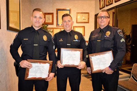 Fontana Police Department personnel honored for subduing and arresting violent and suicidal man ...