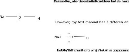 (Solved) - Draw the Lewis Structure for NaOH. Fill octets with lone... (1 Answer) | Transtutors