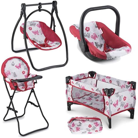 Buy Litti Pritti Baby Doll Accessories | 4-Piece Baby Doll Furniture ...