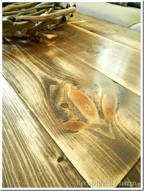 Recaptured Charm: Do It Yourself – Rustic Coffee Table