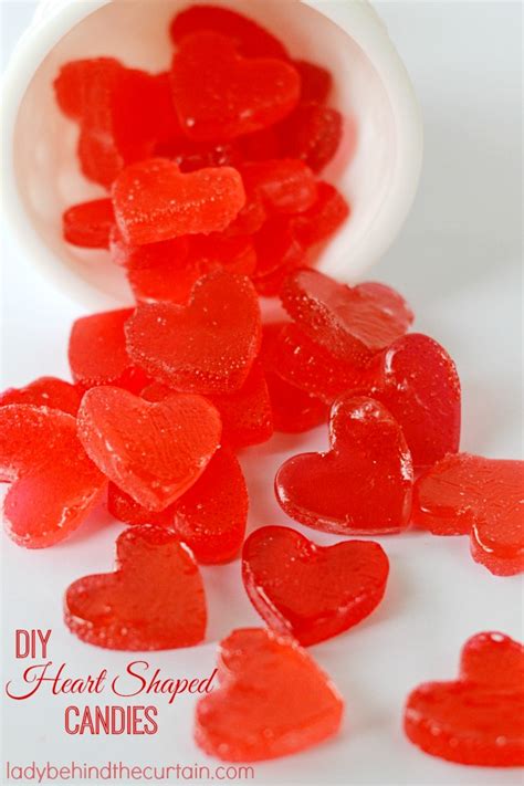 DIY Heart Shaped Candies