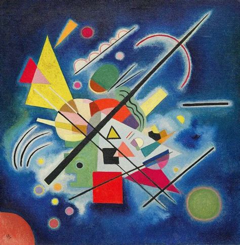 Wassily Kandinsky — Blue Painting, 1924