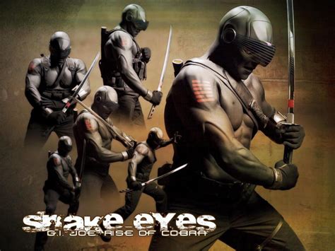 G.I. Joe The Rise Of Cobra Snake Eyes Wallpapers - Wallpaper Cave