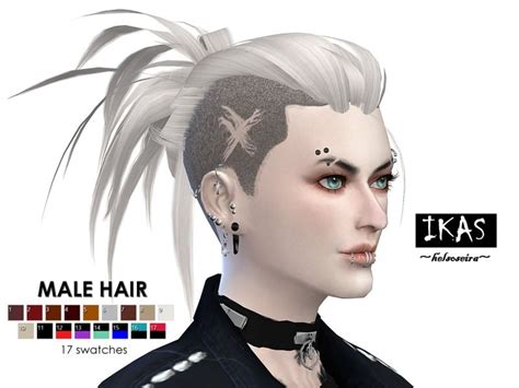 The Sims Resource: IKAS - Hairs recolored by Helsoseira - Sims 4 Hairs ...