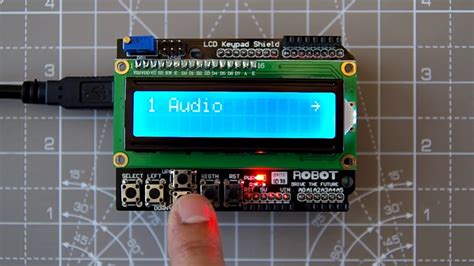 Arduino LCD Shield - Coding Menus the Easy Way - YouTube