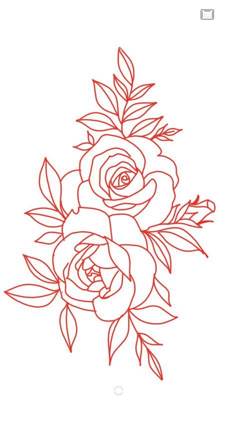 Pin on Meus decalques | Flower drawing, Line art tattoos, Floral drawing