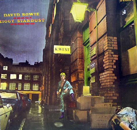 DAVID BOWIE Rise and Fall of Ziggy Stardust and the Spiders from Mars 12" LP Vinyl Album Cover ...