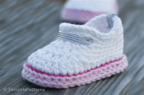 Crochet Baby Pattern Sami Sneakers Baby Crochet 2 Sizes - Etsy