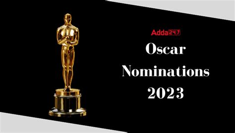 Oscar Nominations 2023 Date