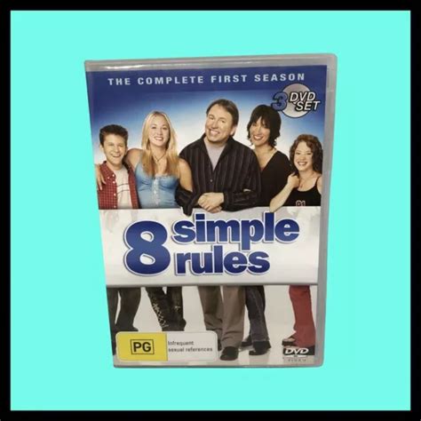 8 SIMPLE RULES Season 1 DVD R4 TV Show RARE Very Good Condition FREE ...
