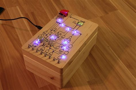 Logic puzzle chest | Selber bauen elektronik, Elektroinstallation selber machen, Arduino projekte