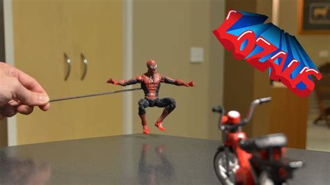 SPIDERMAN STOP MOTION TUTORIAL STEP 1 - YouTube