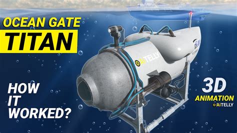 Ocean Gate How it Works | Titan Submersible Submarine | Titanic Ship ...