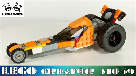 Lego Creator 31059 Dragster - Lego Speed Build - YouTube