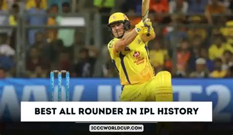 Top 5 Best All Rounder in IPL History | Who are the best All-Rounders in IPL history? - ICC ...