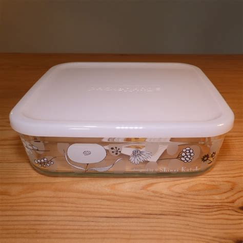 Large Glass Storage Container with Plastic Lid