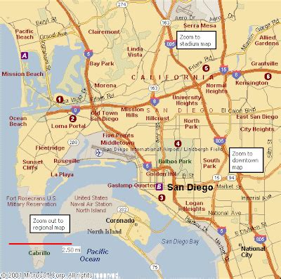 San Diego Map