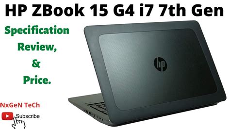 HP ZBOOK 15 G4 i7 7th Gen Specs, Review & Pricing. - YouTube